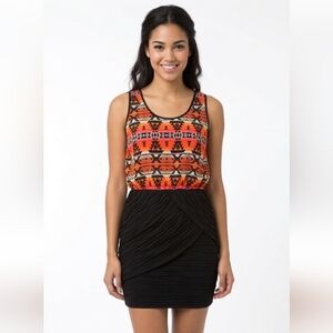 Anthro 100% silk dress EUC ❤️